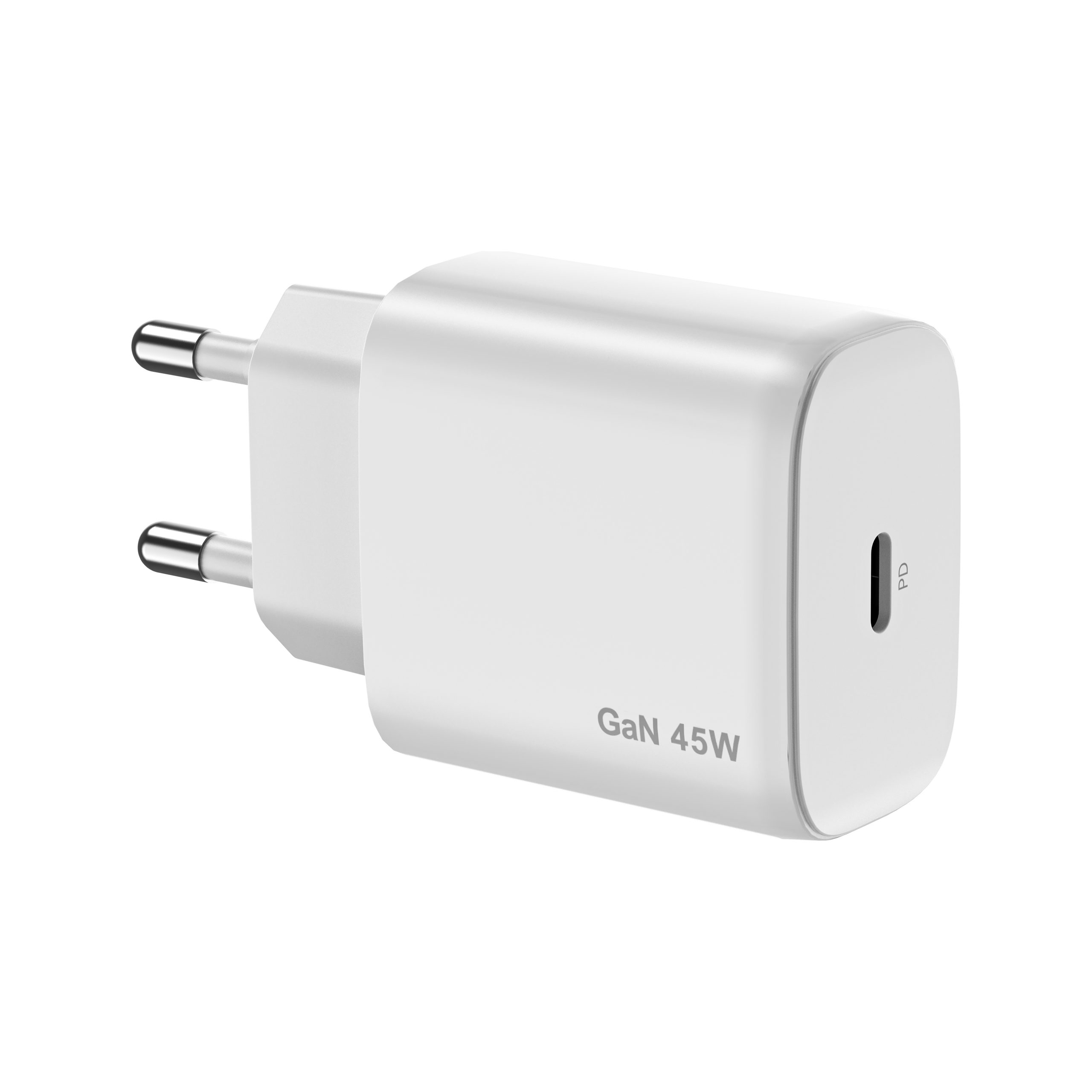 45W Single Typc C Ultra-thin GaN Charger with US, EU, KC Plug ...